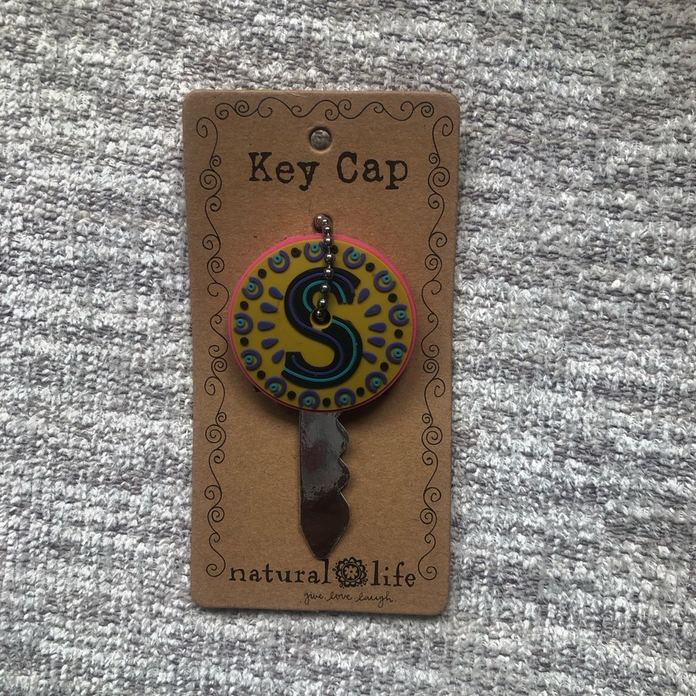 NWT natural life “S” key cap
